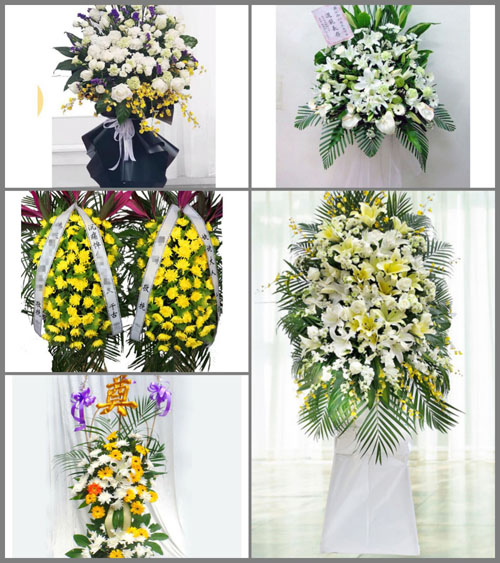 广东东莞市洪梅镇乌沙村白事花篮预定